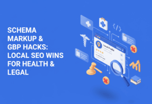 Schema Markup & GBP Hacks: Local SEO Wins for Health & Legal